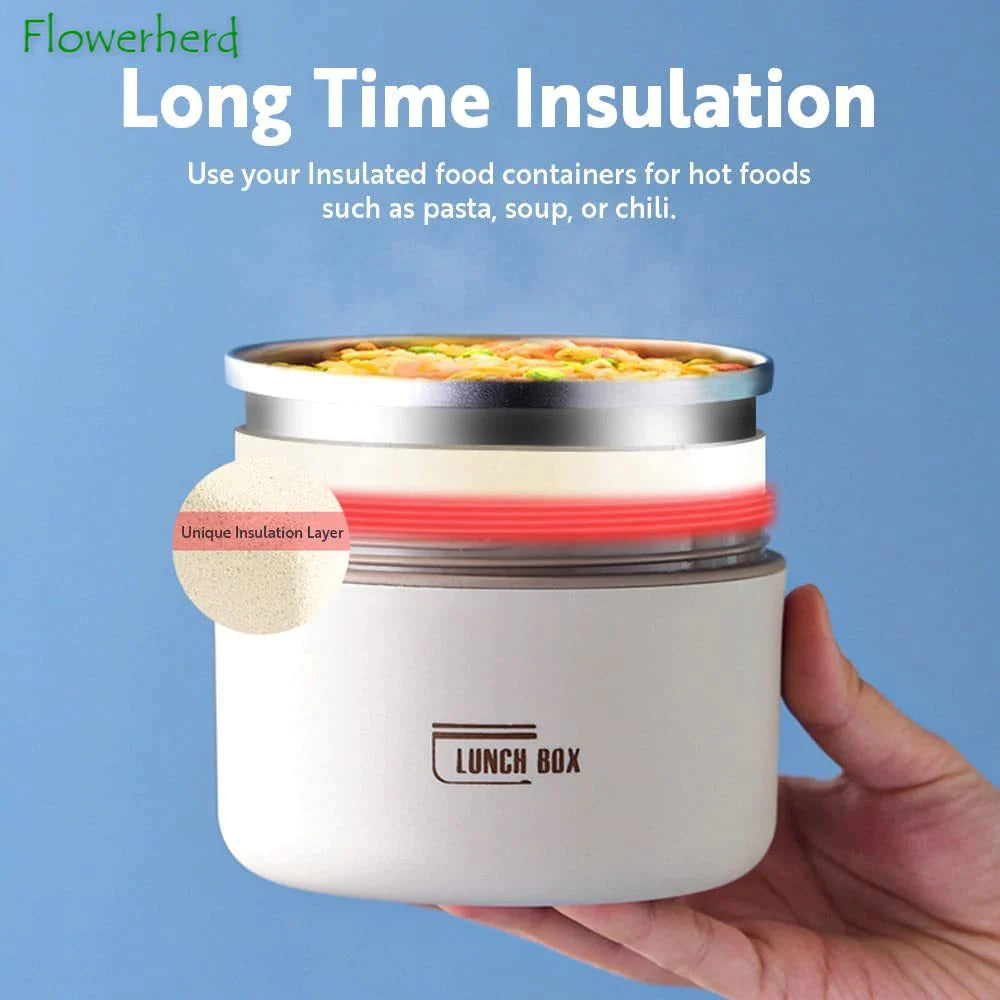 Lunch Box Isotherme Inox – Set Empilable