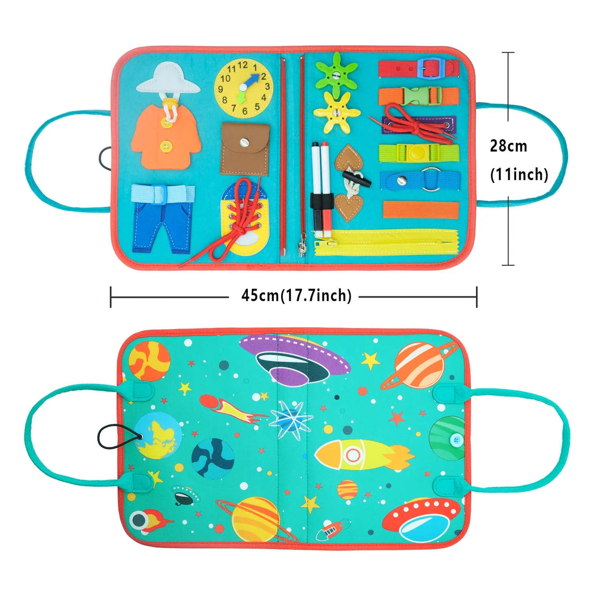Busy Board Montessori – Tableau d'Activités Sensoriel