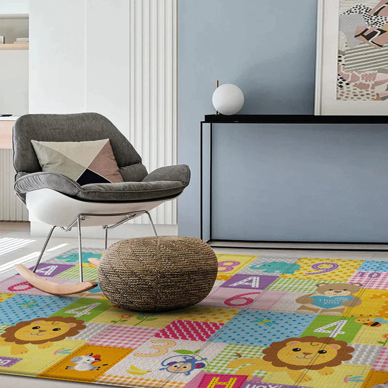 Tapis d'Éveil Pliable Double Face – Bébé & Enfant