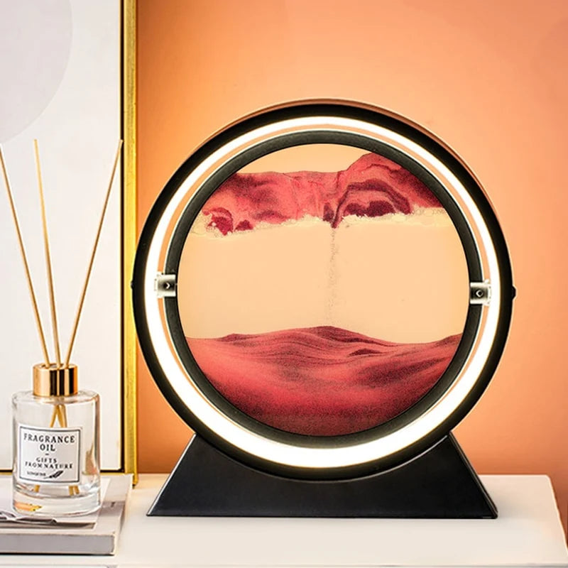Tableau Sable Mouvant 3D – Paysage en Mouvement