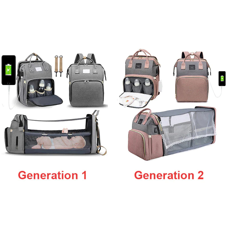 Sac à Langer Sac à Dos – Grande Capacité Multi-Poches