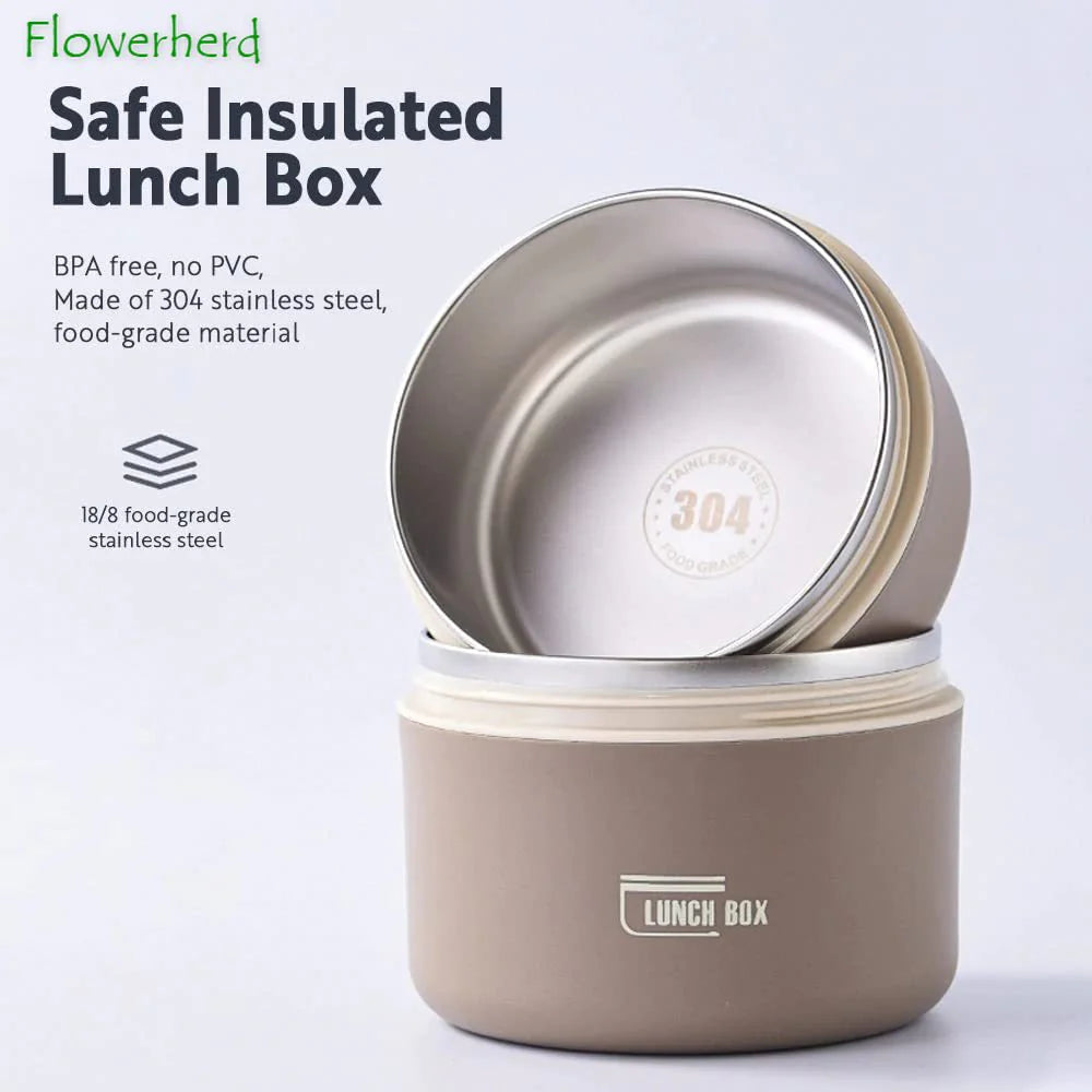 Lunch Box Isotherme Inox – Set Empilable