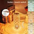 Lampe Cristal Diamant – Tactile, Jusqu'à 16 Couleurs